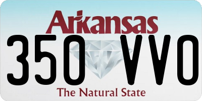 AR license plate 350VVO