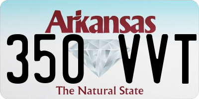 AR license plate 350VVT