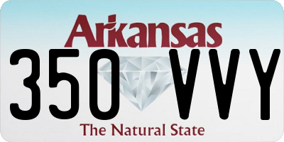 AR license plate 350VVY