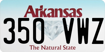 AR license plate 350VWZ