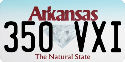 AR license plate 350VXI