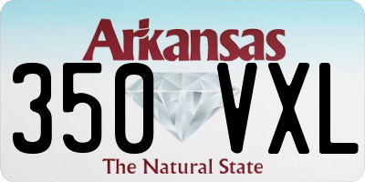AR license plate 350VXL
