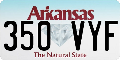 AR license plate 350VYF