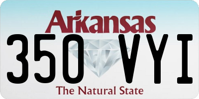 AR license plate 350VYI