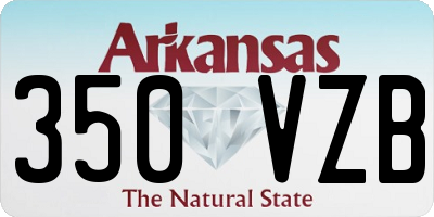 AR license plate 350VZB