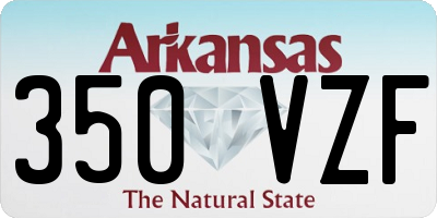 AR license plate 350VZF