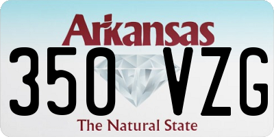 AR license plate 350VZG