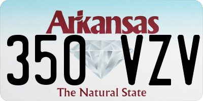 AR license plate 350VZV