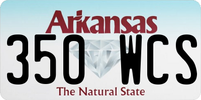 AR license plate 350WCS