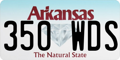 AR license plate 350WDS