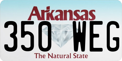 AR license plate 350WEG