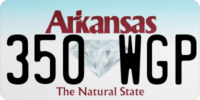 AR license plate 350WGP
