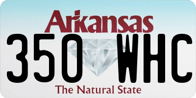 AR license plate 350WHC