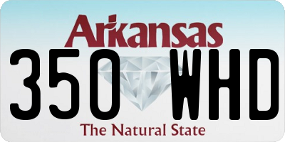 AR license plate 350WHD