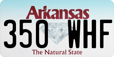 AR license plate 350WHF