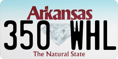 AR license plate 350WHL