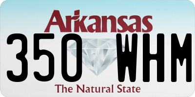 AR license plate 350WHM