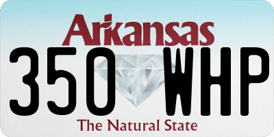 AR license plate 350WHP