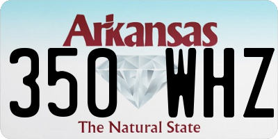 AR license plate 350WHZ