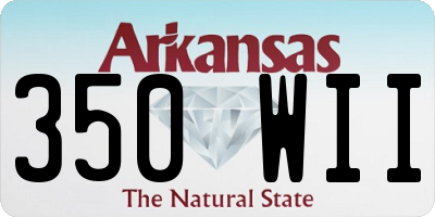 AR license plate 350WII