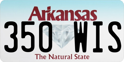 AR license plate 350WIS