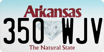 AR license plate 350WJV