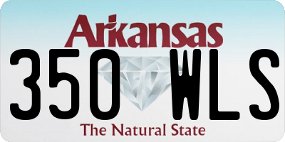 AR license plate 350WLS