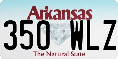 AR license plate 350WLZ