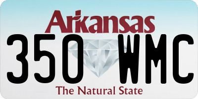 AR license plate 350WMC