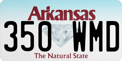 AR license plate 350WMD