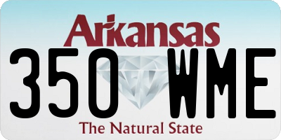 AR license plate 350WME