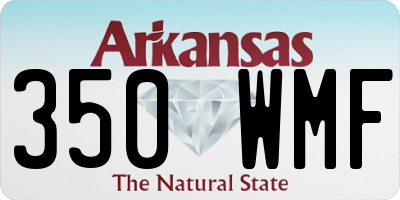 AR license plate 350WMF