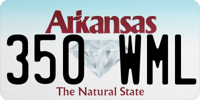 AR license plate 350WML