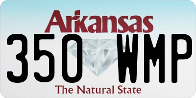 AR license plate 350WMP