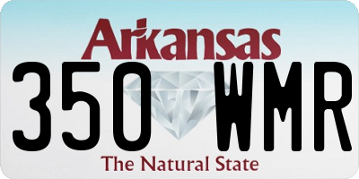 AR license plate 350WMR