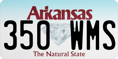 AR license plate 350WMS