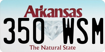 AR license plate 350WSM