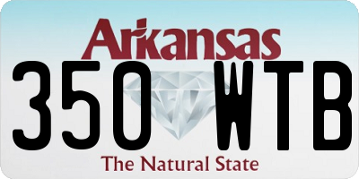 AR license plate 350WTB