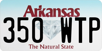 AR license plate 350WTP