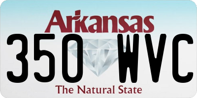 AR license plate 350WVC