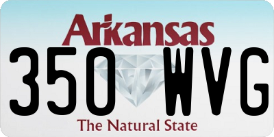 AR license plate 350WVG