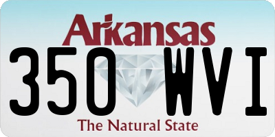 AR license plate 350WVI