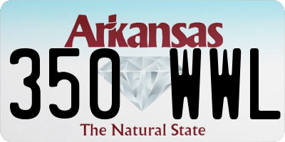 AR license plate 350WWL