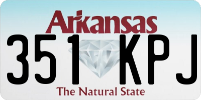 AR license plate 351KPJ