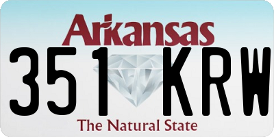 AR license plate 351KRW