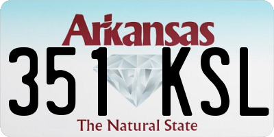 AR license plate 351KSL