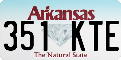 AR license plate 351KTE
