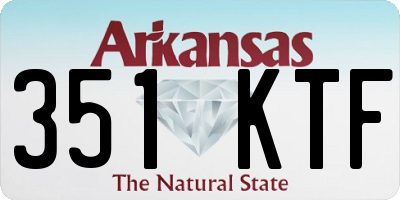 AR license plate 351KTF