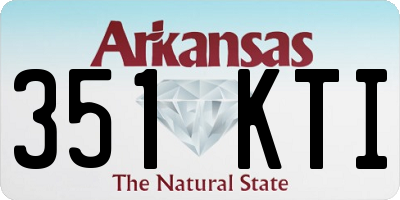 AR license plate 351KTI