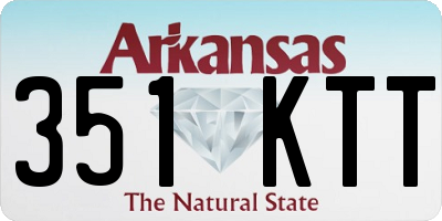 AR license plate 351KTT